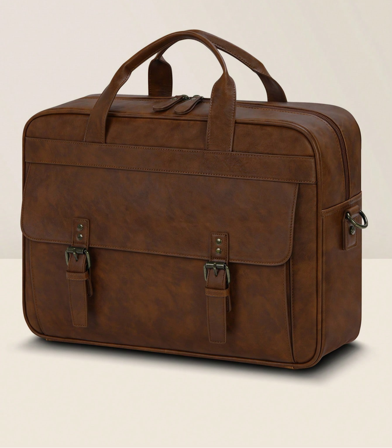 Leatherwork Thread - Vintage Leather Messenger Bag For Men,