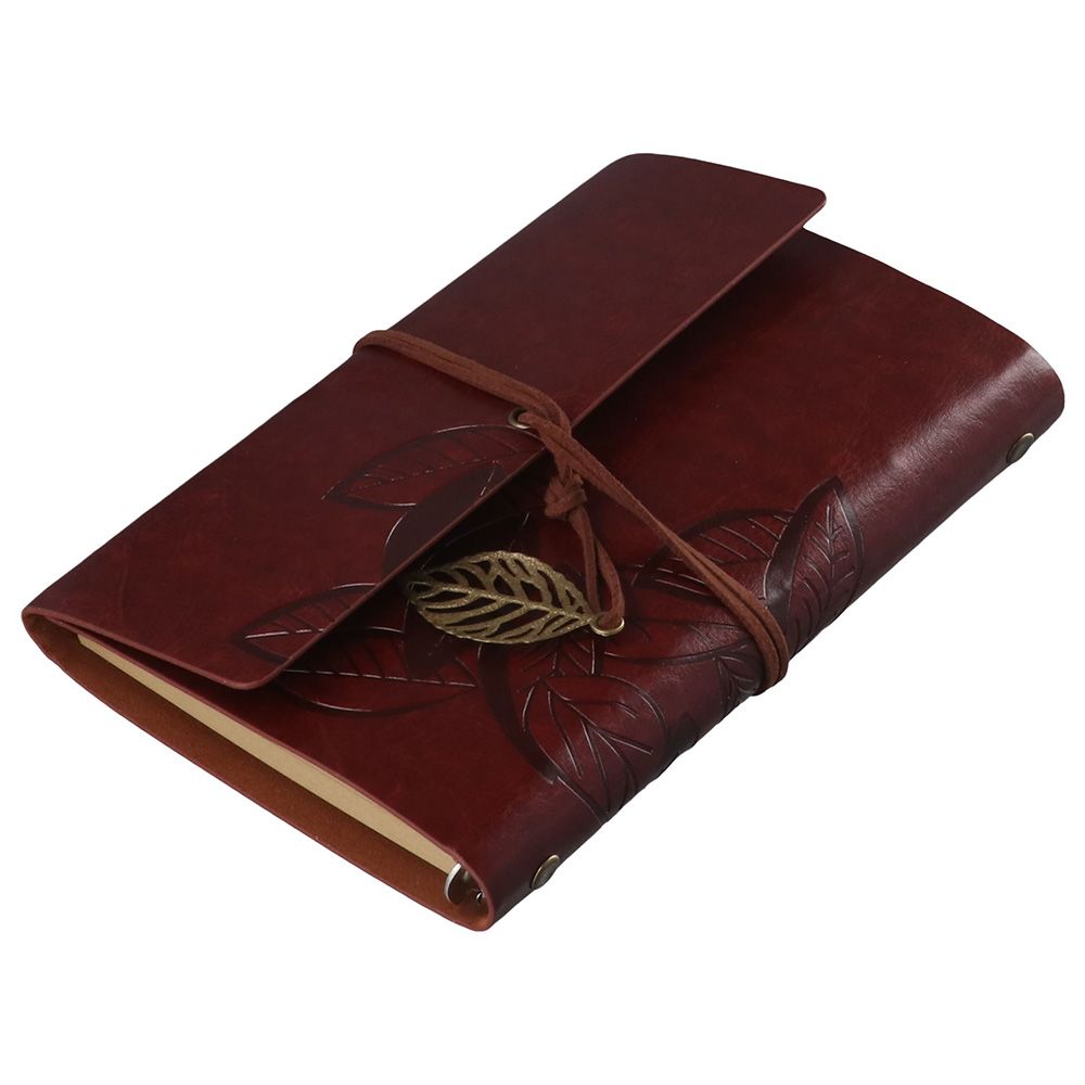 Leather Work Notepad - Vintage PU Leather Travelers Notebook Leaf