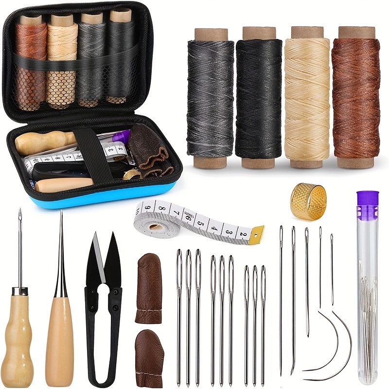 Leatherwork Thread - [Leather Working Kit] Leather Sewing Kit