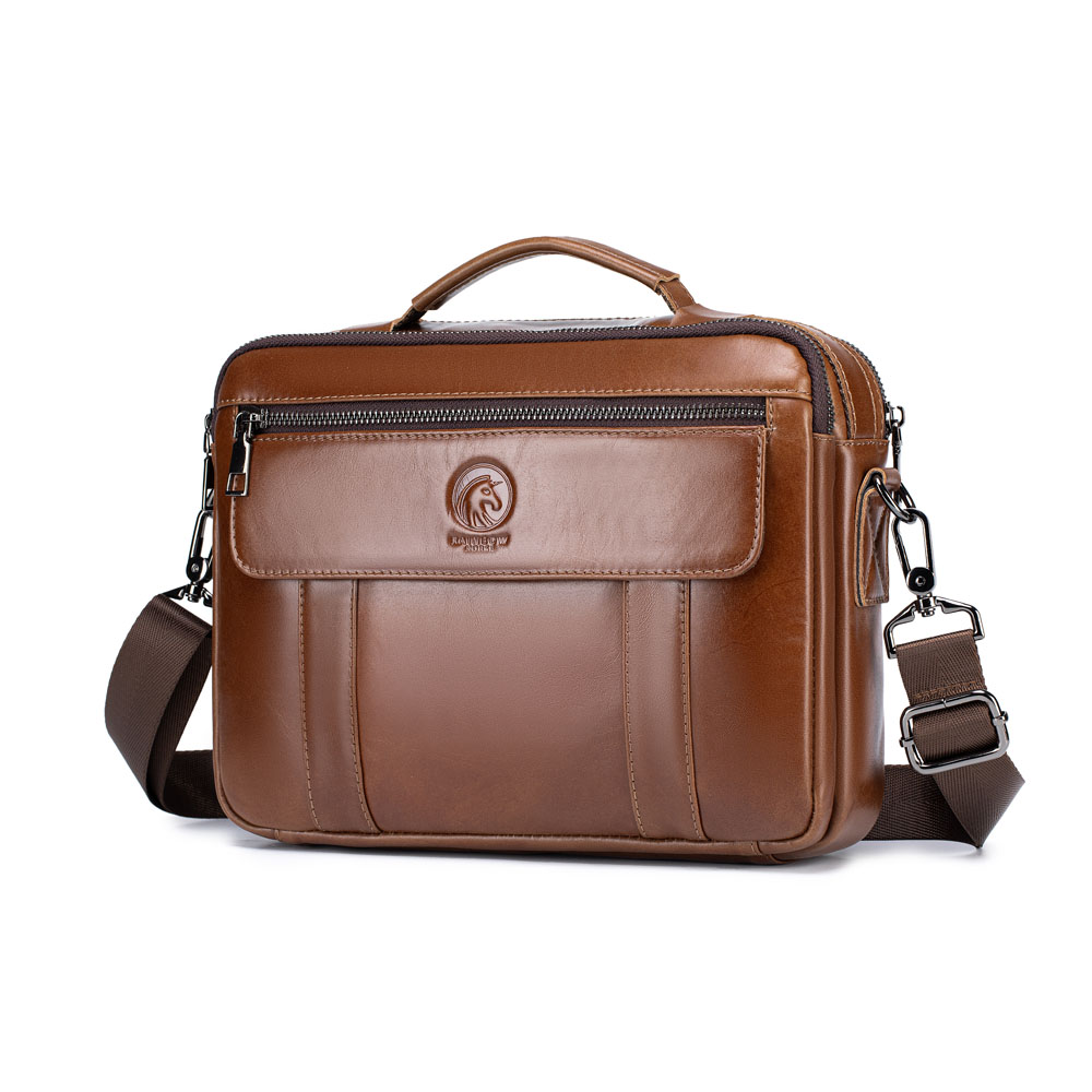 New men's mini crossbody bag,  - Leatherwork Thread reseña y precio