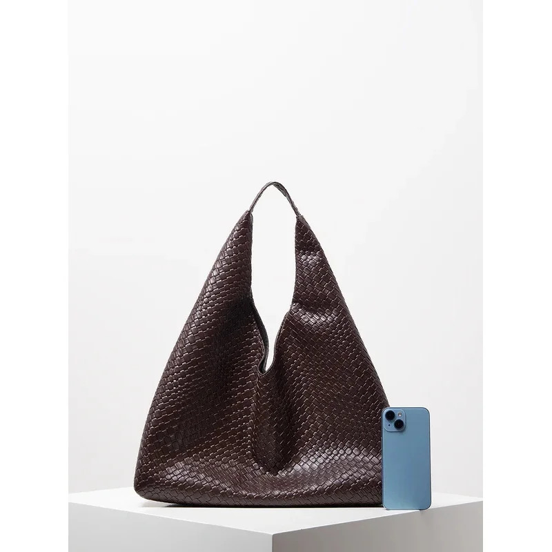 Women's Minimalist Hobo Tote B - Leather Work Bag Women reseña y precio
