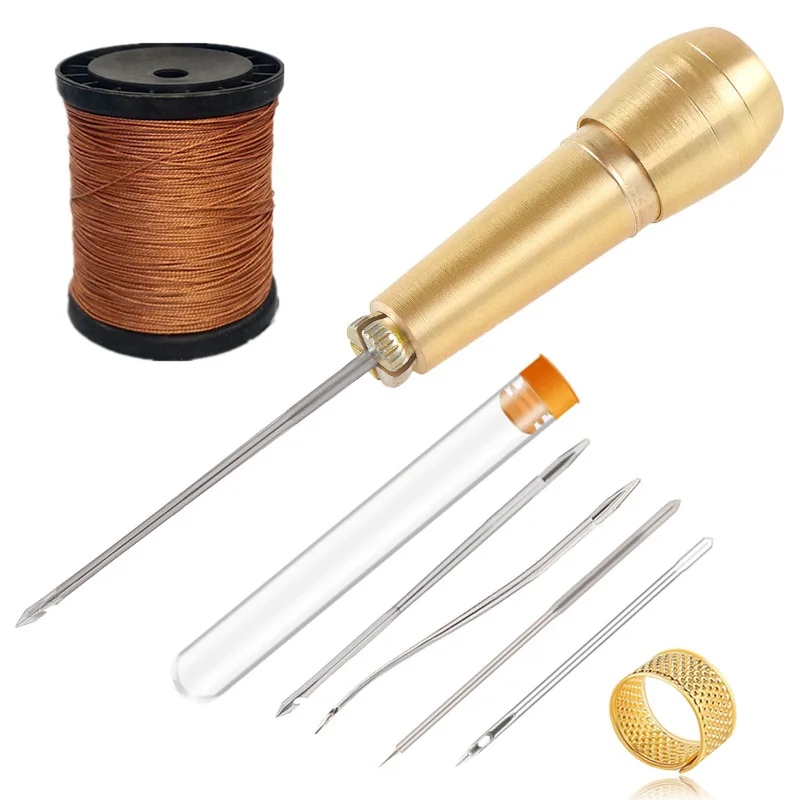 Leather Sewing Kit DIY Leather - Leatherwork Thread reseña y precio