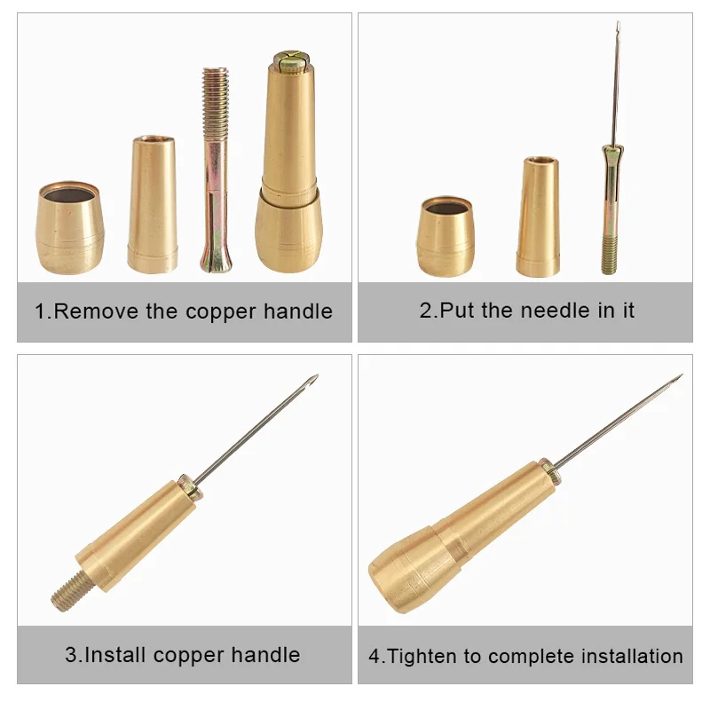 Leather Sewing Kit DIY Leather - Leatherwork Thread reseña y precio