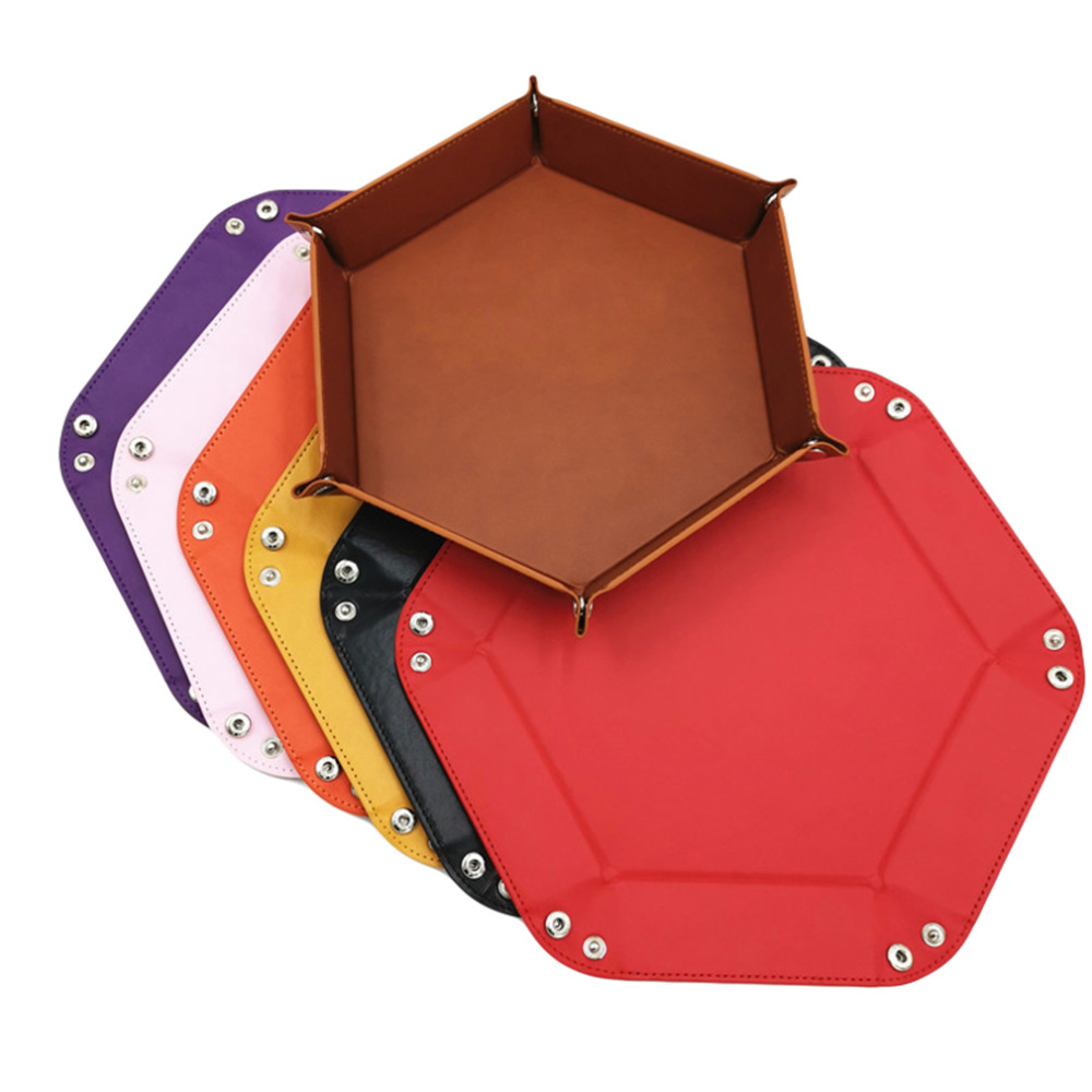 Rolling Folding Hexagon Dice G - Leatherwork Roller reseña y precio