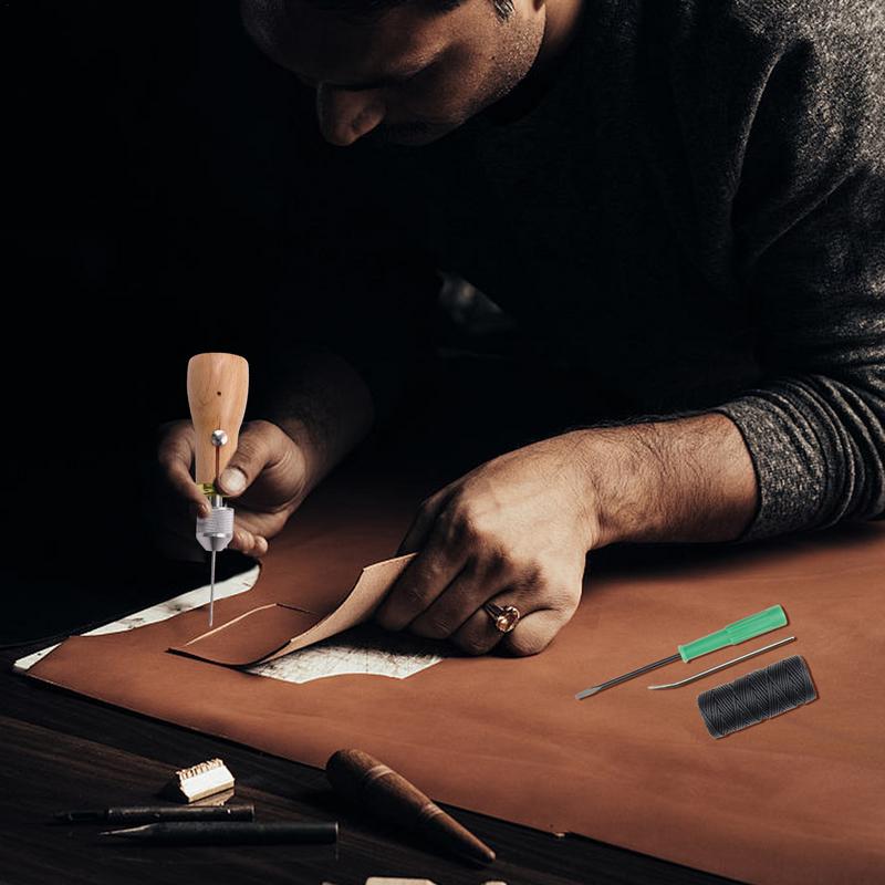 Leather Working Tool Kit Uphol - Beginner Leatherwork Kit reseña y precio