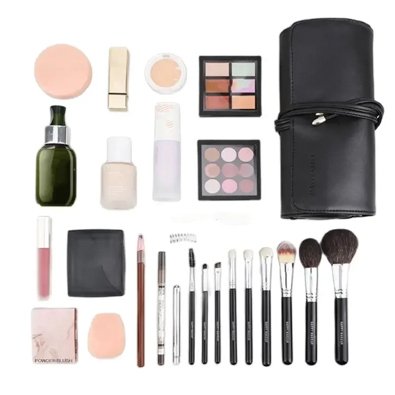 Women's Makeup Brush Bag Rolli - Leatherwork Roller reseña y precio