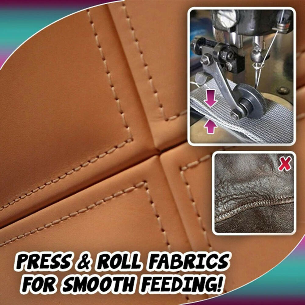 Leather Presser Foot Sewing Ma - Leatherwork Roller reseña y precio