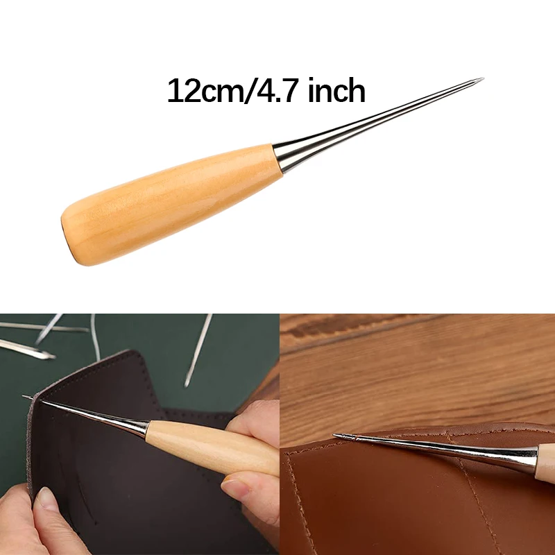 14PCS Leather Craft Sewing Kit - Leatherwork Thread reseña y precio