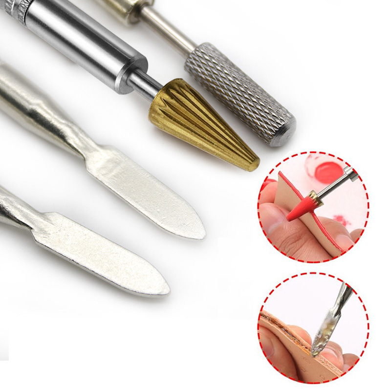 Leather Dual Head Edge Oil Glu - Leatherwork Roller reseña y precio