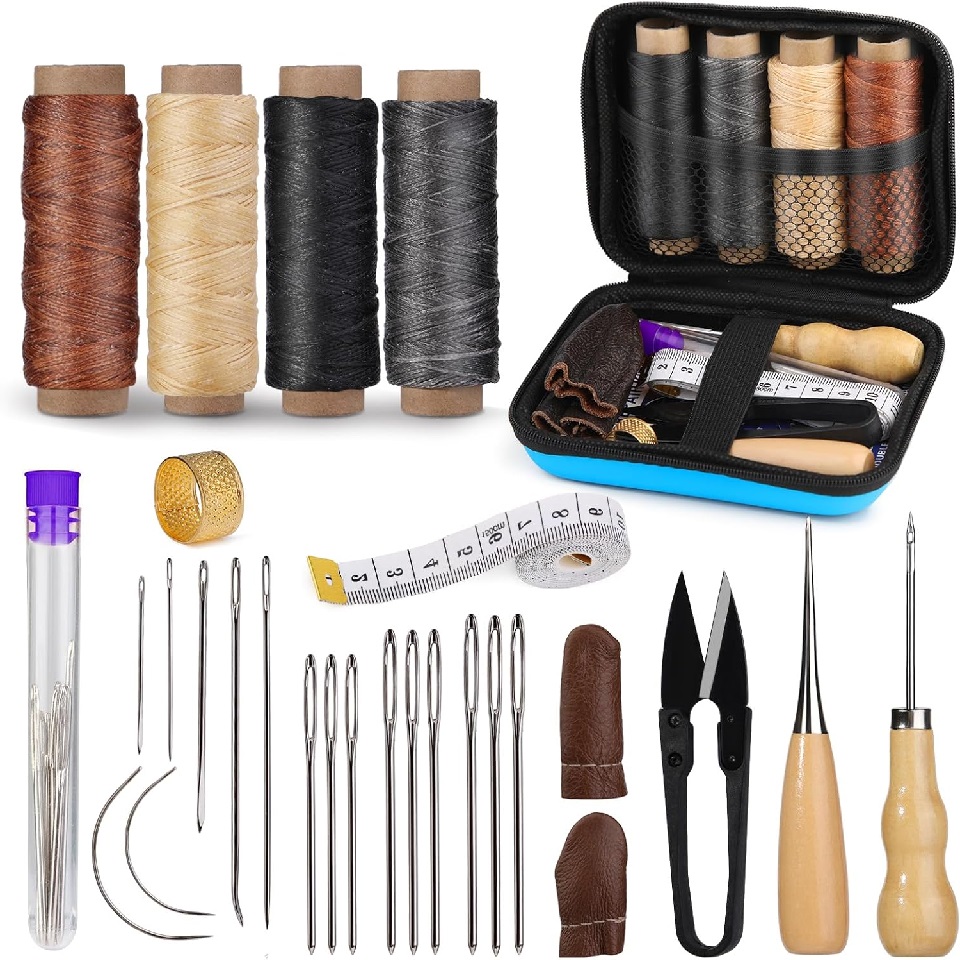 BUDDUR Leather Sewing Tools Ki - Leatherwork Thread reseña y precio