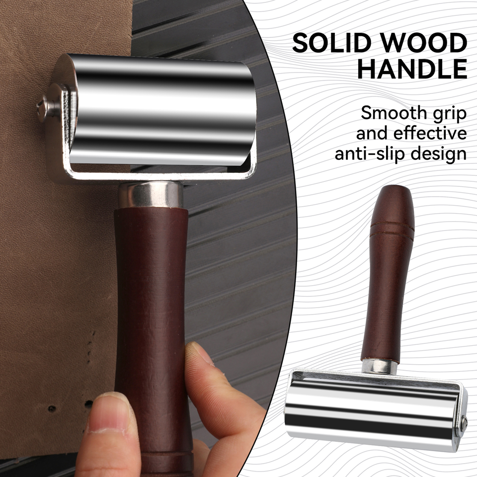 KRABALL Leather Press Edge Rol - Leatherwork Roller reseña y precio