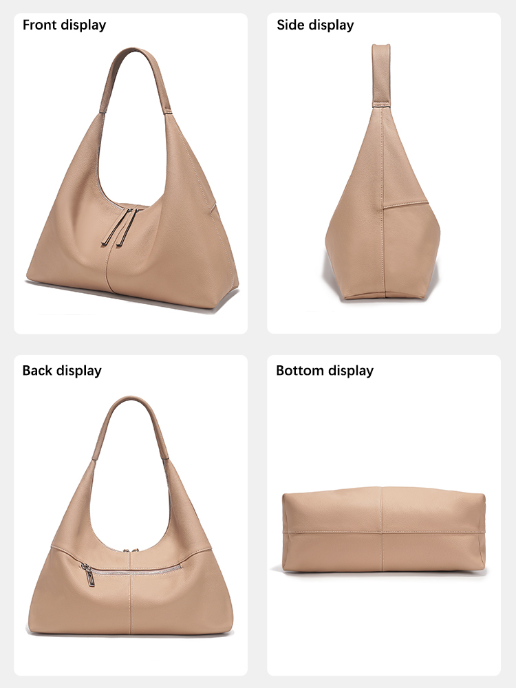 Zency Large Capacity Tote Bag  - Leather Work Bag Women reseña y precio