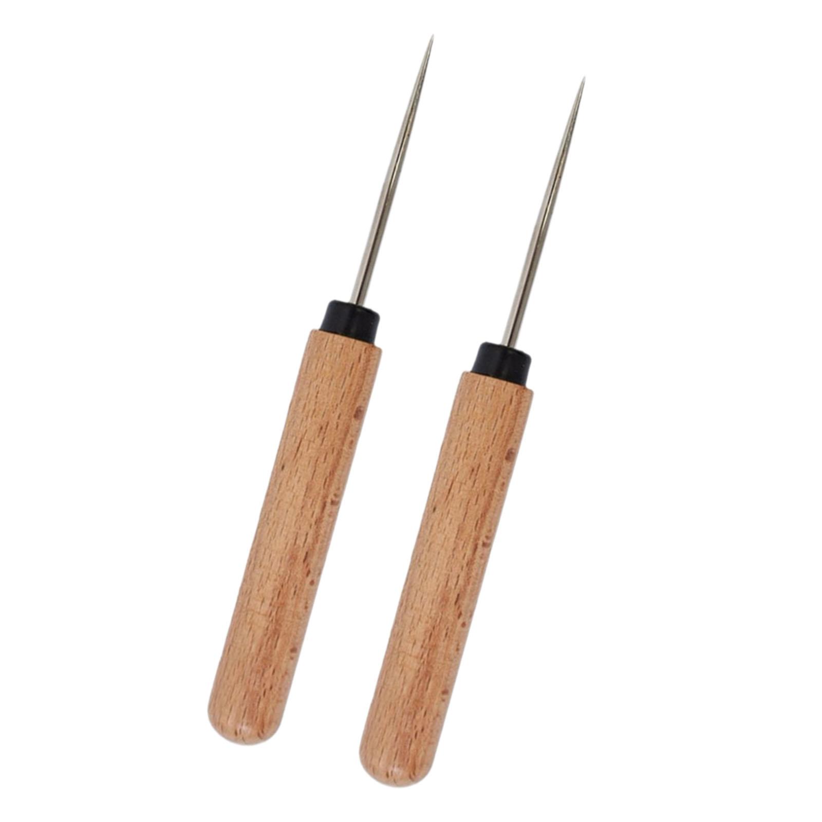 Hand Sewing Awl Tool Leatherwo - Beginner Leatherwork Kit reseña y precio