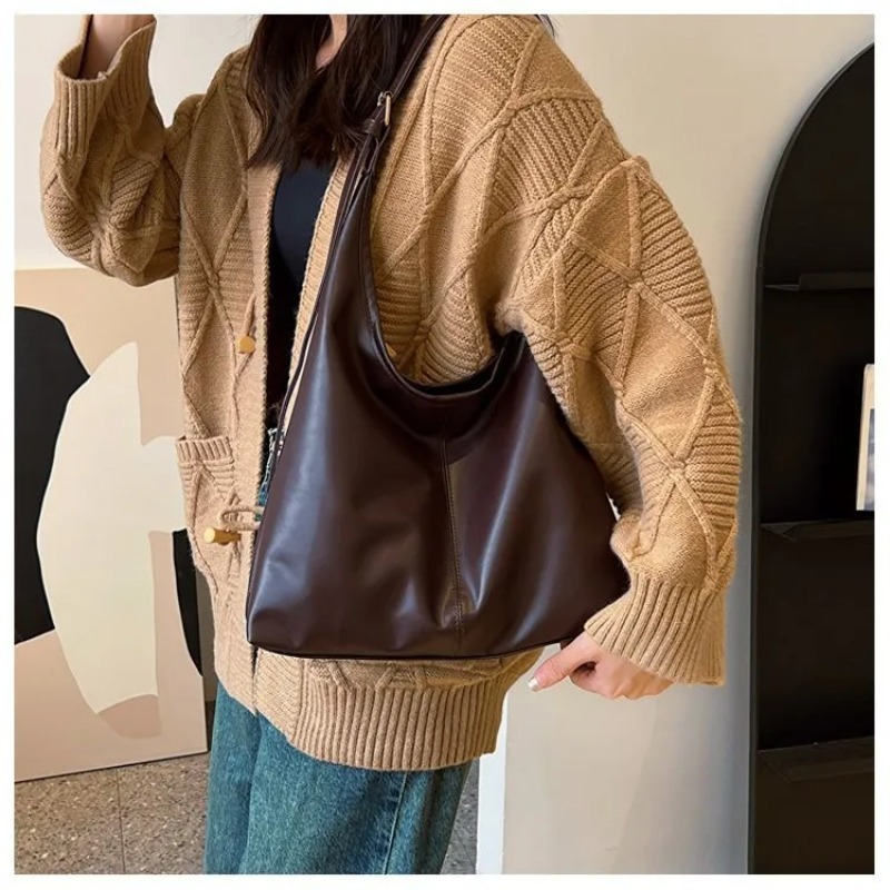 Vintage Hobo Tote Bag for Wome - Leather Work Bag Women reseña y precio