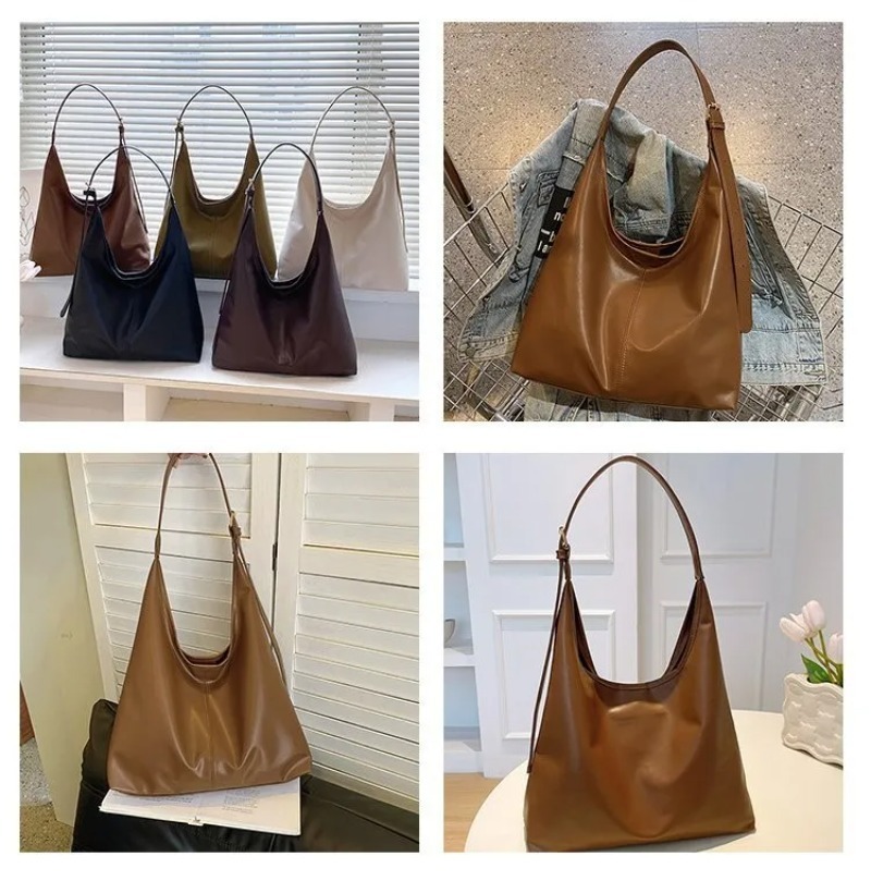 Vintage Hobo Tote Bag for Wome - Leather Work Bag Women reseña y precio