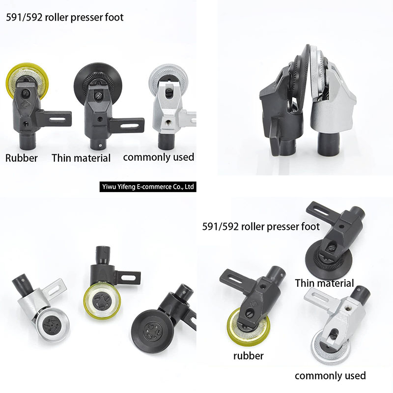 591/592 Roller Presser Foot fo - Leatherwork Roller reseña y precio