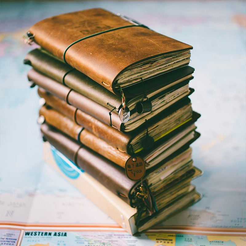 Defective Retro Leather Cover  - Leather Work Notepad reseña y precio