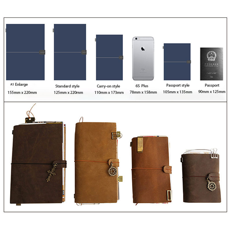 Defective Retro Leather Cover  - Leather Work Notepad reseña y precio