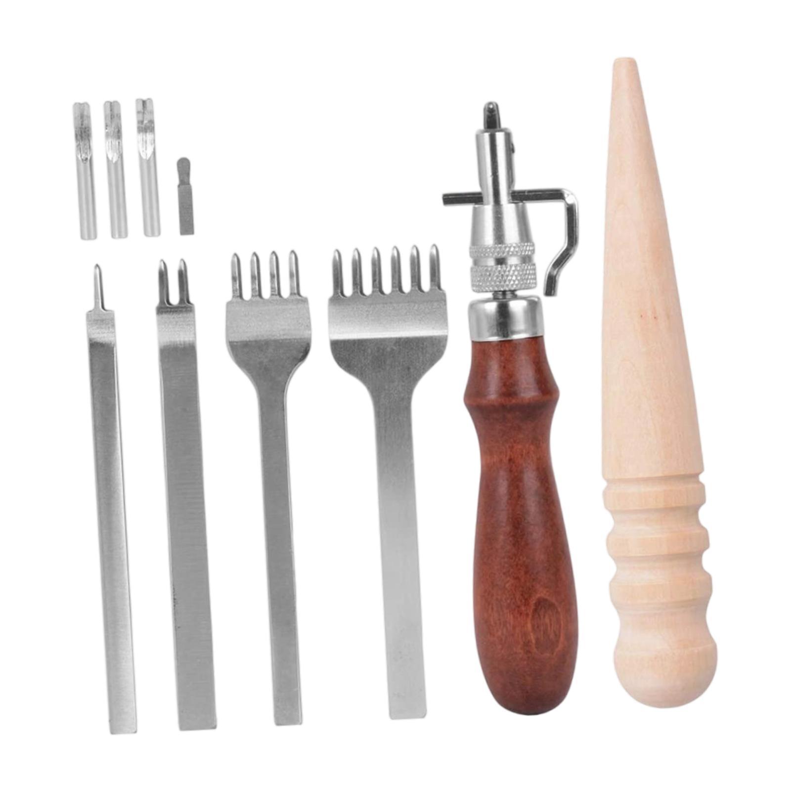Leather Tool Kit,Portable Leat - Beginner Leatherwork Kit reseña y precio