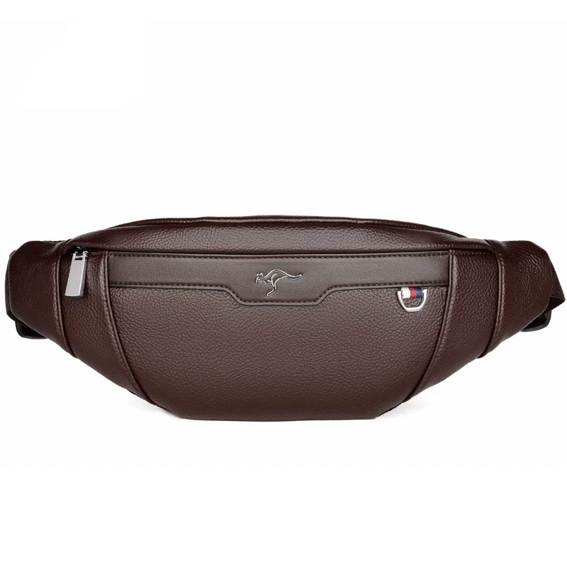 Business Leather Waist Bag Mul - Leather Work Bag reseña y precio