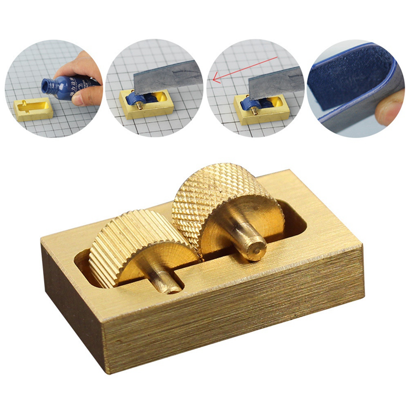 BHBD-Mini Edge Oil Box Leather - Leatherwork Roller reseña y precio
