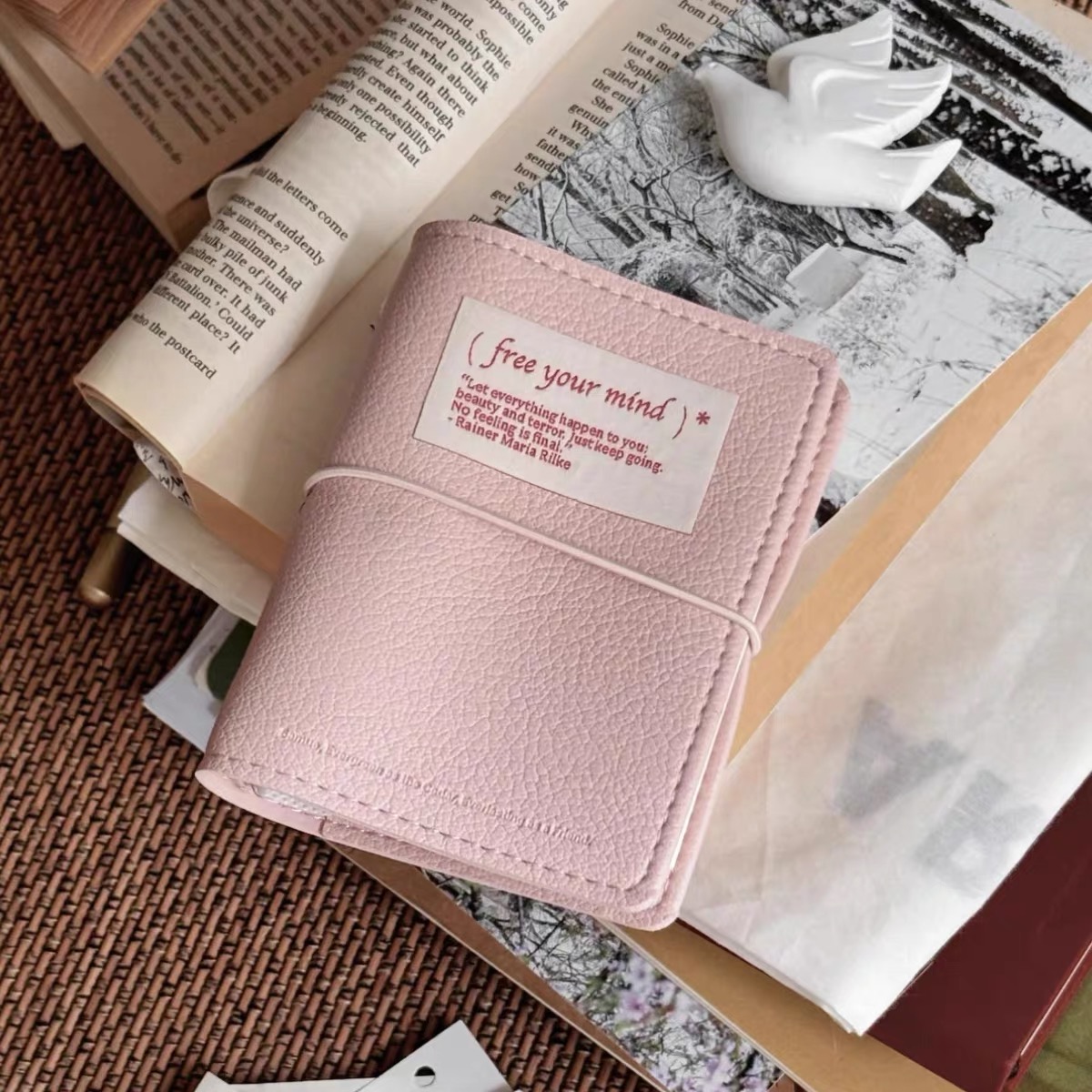 M5 Soft leather Binder Noteboo - Leather Work Notepad reseña y precio