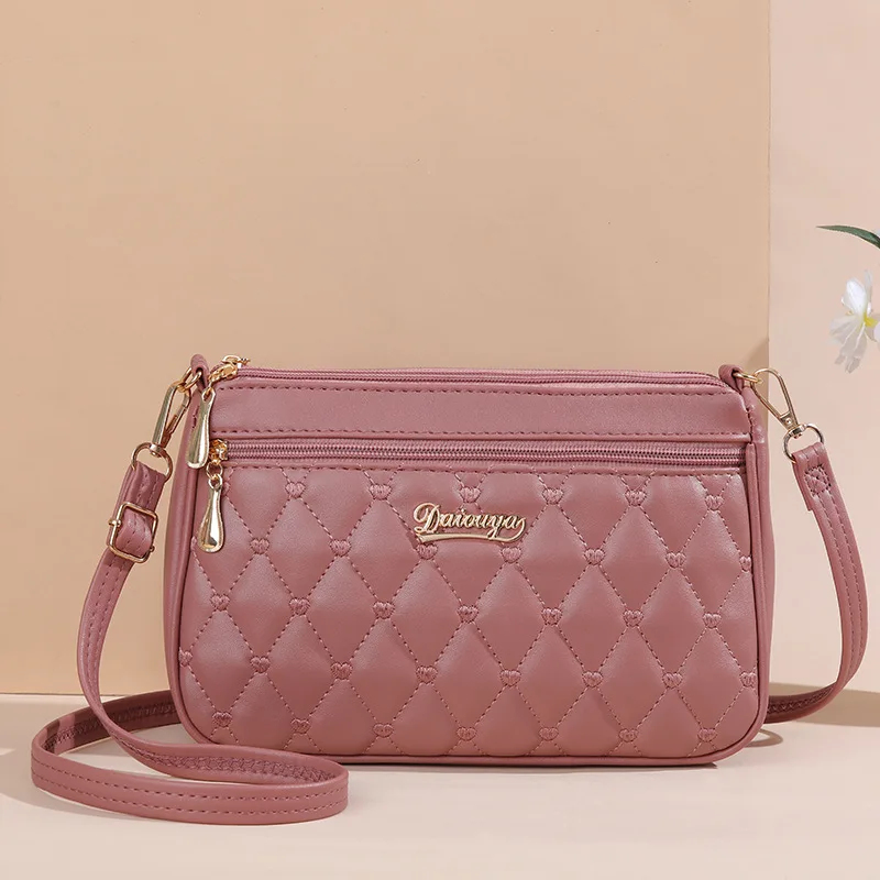 PU Leather Crossbody Bags Zipp - Leatherwork Thread reseña y precio