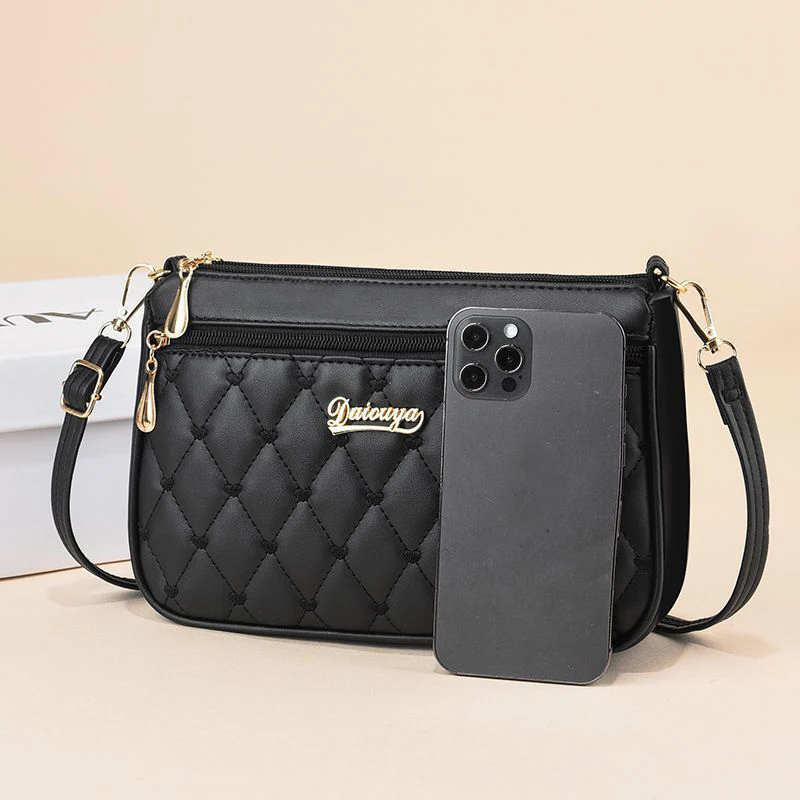 PU Leather Crossbody Bags Zipp - Leatherwork Thread reseña y precio