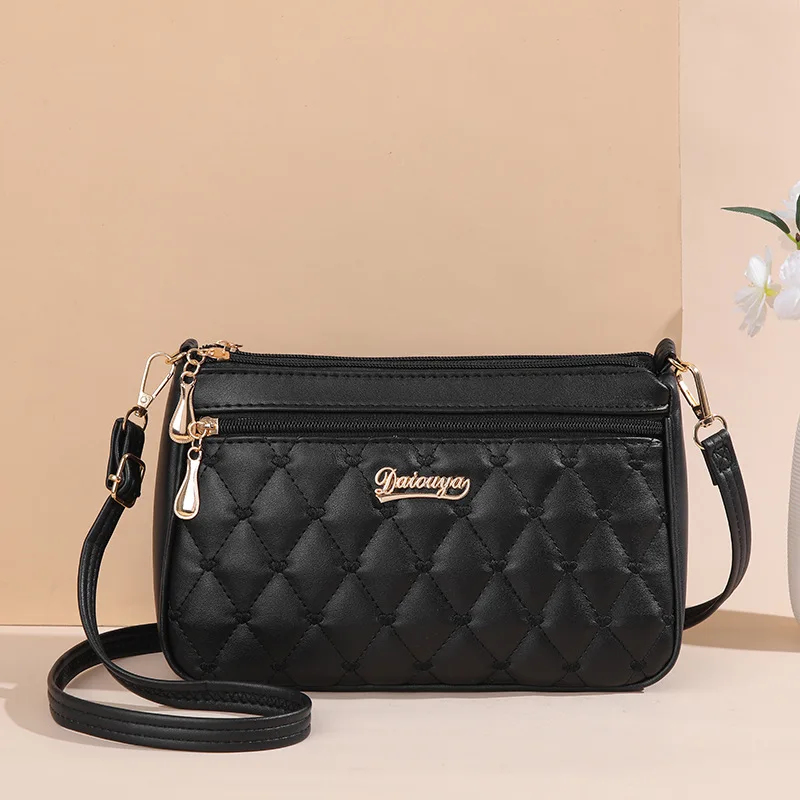 PU Leather Crossbody Bags Zipp - Leatherwork Thread reseña y precio