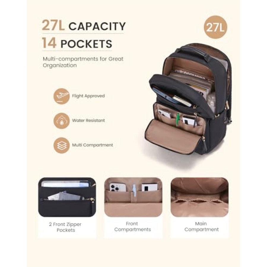 LOVEVOOK Laptop Backpack for W - Leatherworking Items reseña y precio