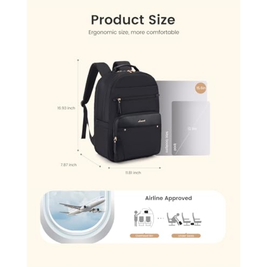 LOVEVOOK Laptop Backpack for W - Leatherworking Items reseña y precio
