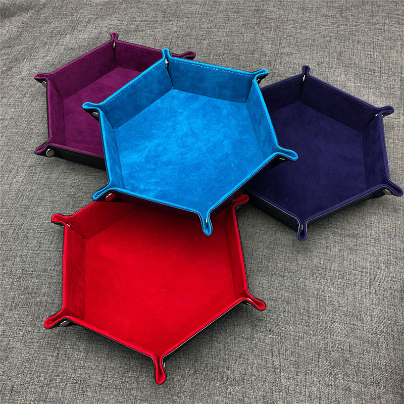 Rolling Folding Hexagon Dice G - Leatherwork Roller reseña y precio