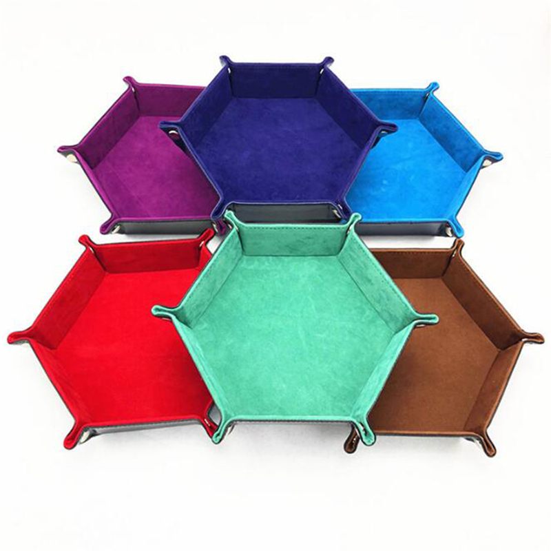 Rolling Folding Hexagon Dice G - Leatherwork Roller reseña y precio