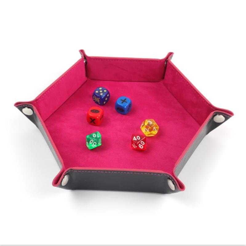 Rolling Folding Hexagon Dice G - Leatherwork Roller reseña y precio