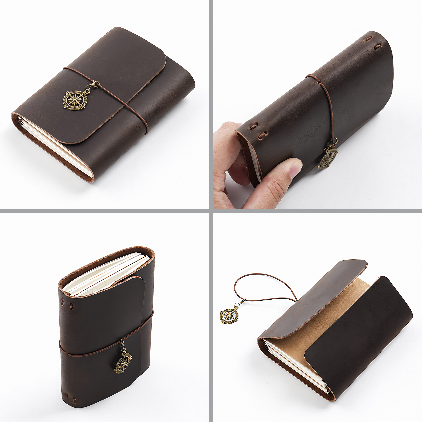 New Arrival Triple Fold TN Tra - Leather Work Notepad reseña y precio