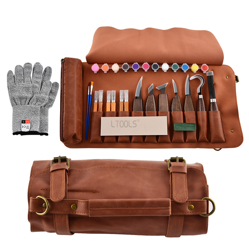 Wood Carving Kit Deluxe Handma - Beginner Leatherwork Kit reseña y precio