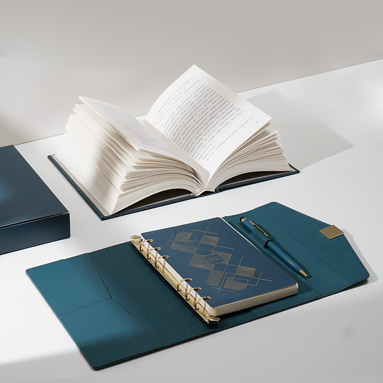 A5 Pu Leather Binder Notebook  - Leather Work Notepad reseña y precio
