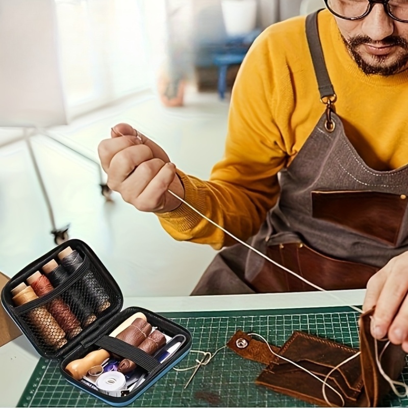 [Leather Working Kit] Leather  - Leatherwork Thread reseña y precio