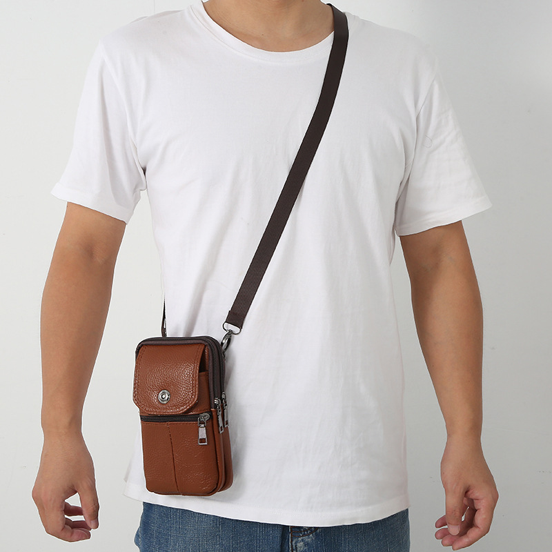 Crossbody Sling Bag for Men –  - Leather Work Bag reseña y precio