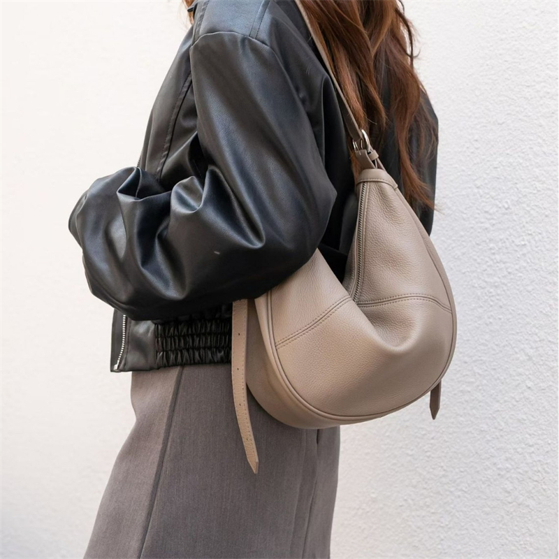 BURMINSA Luxury Genuine Leathe - Leather Work Bag Women reseña y precio