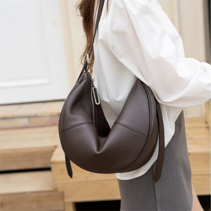 BURMINSA Luxury Genuine Leathe - Leather Work Bag Women reseña y precio