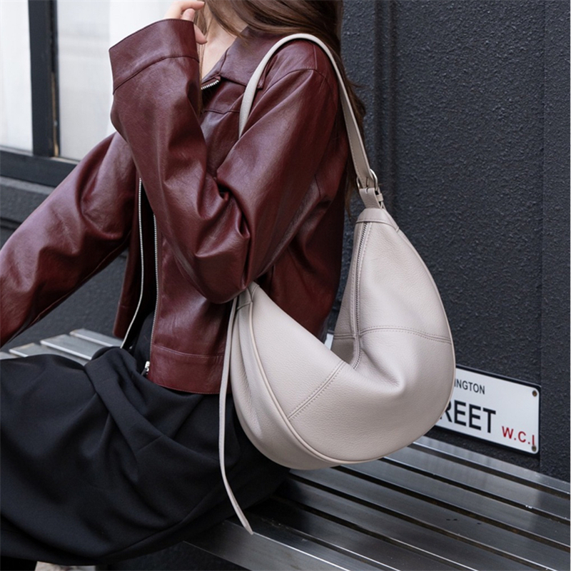 BURMINSA Luxury Genuine Leathe - Leather Work Bag Women reseña y precio