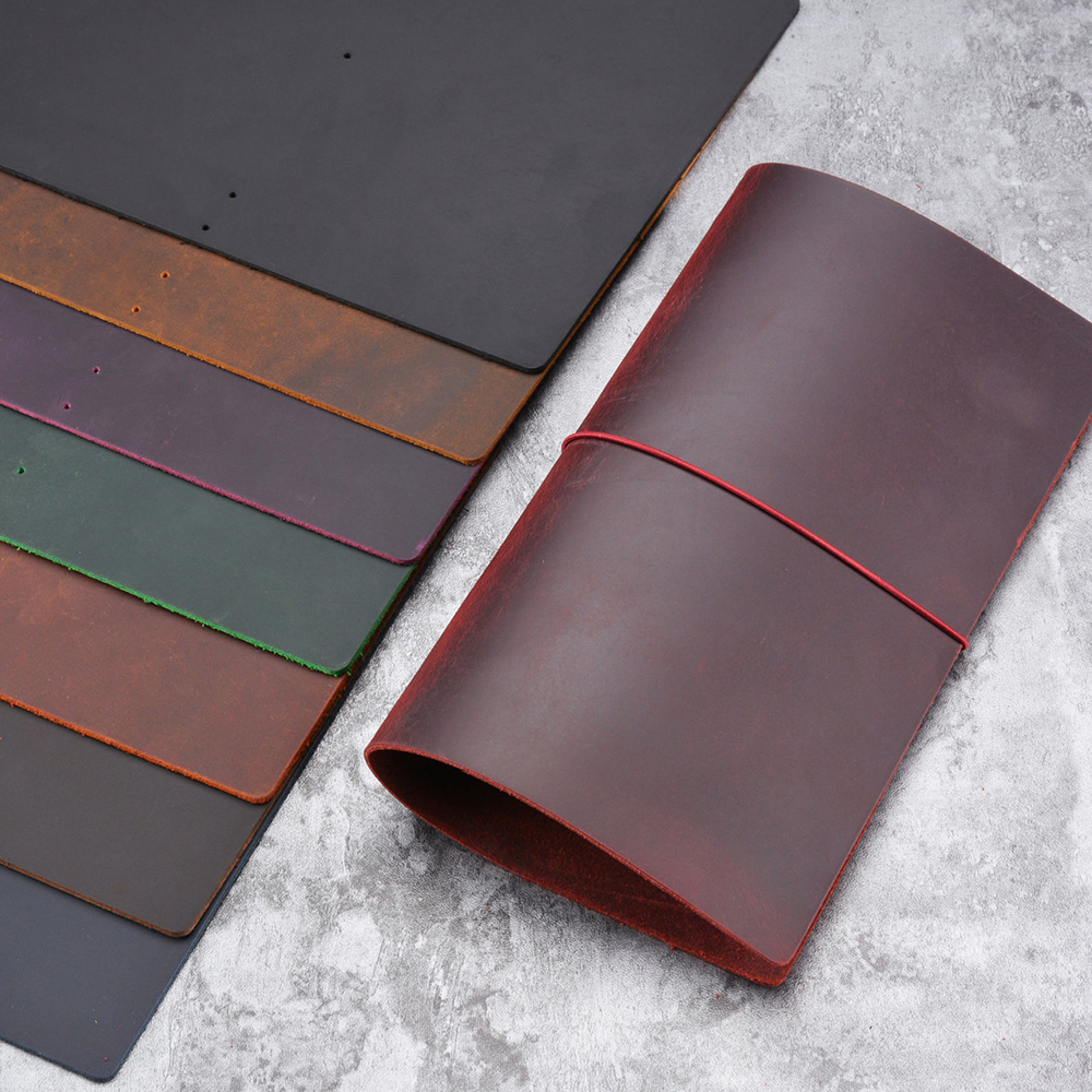DIY Notebook Cover Crazy Horse - Leather Work Notepad reseña y precio