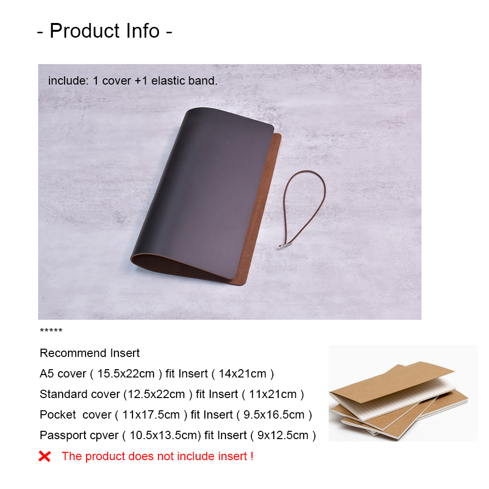 DIY Notebook Cover Crazy Horse - Leather Work Notepad reseña y precio