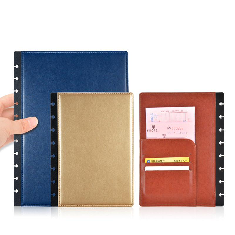 Loose-leaf Leather Cover Mushr - Leather Work Notepad reseña y precio