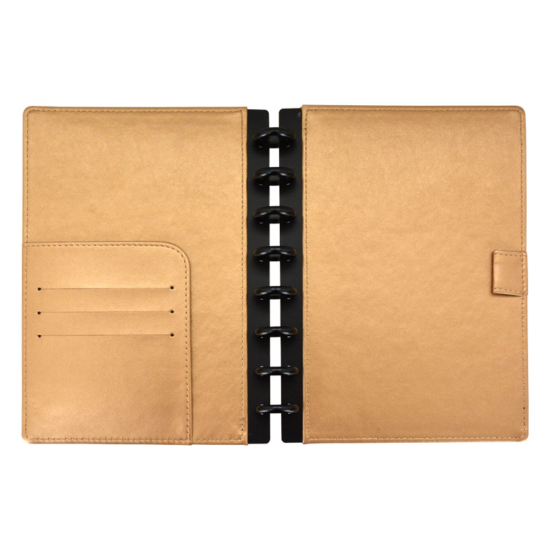 Loose-leaf Leather Cover Mushr - Leather Work Notepad reseña y precio