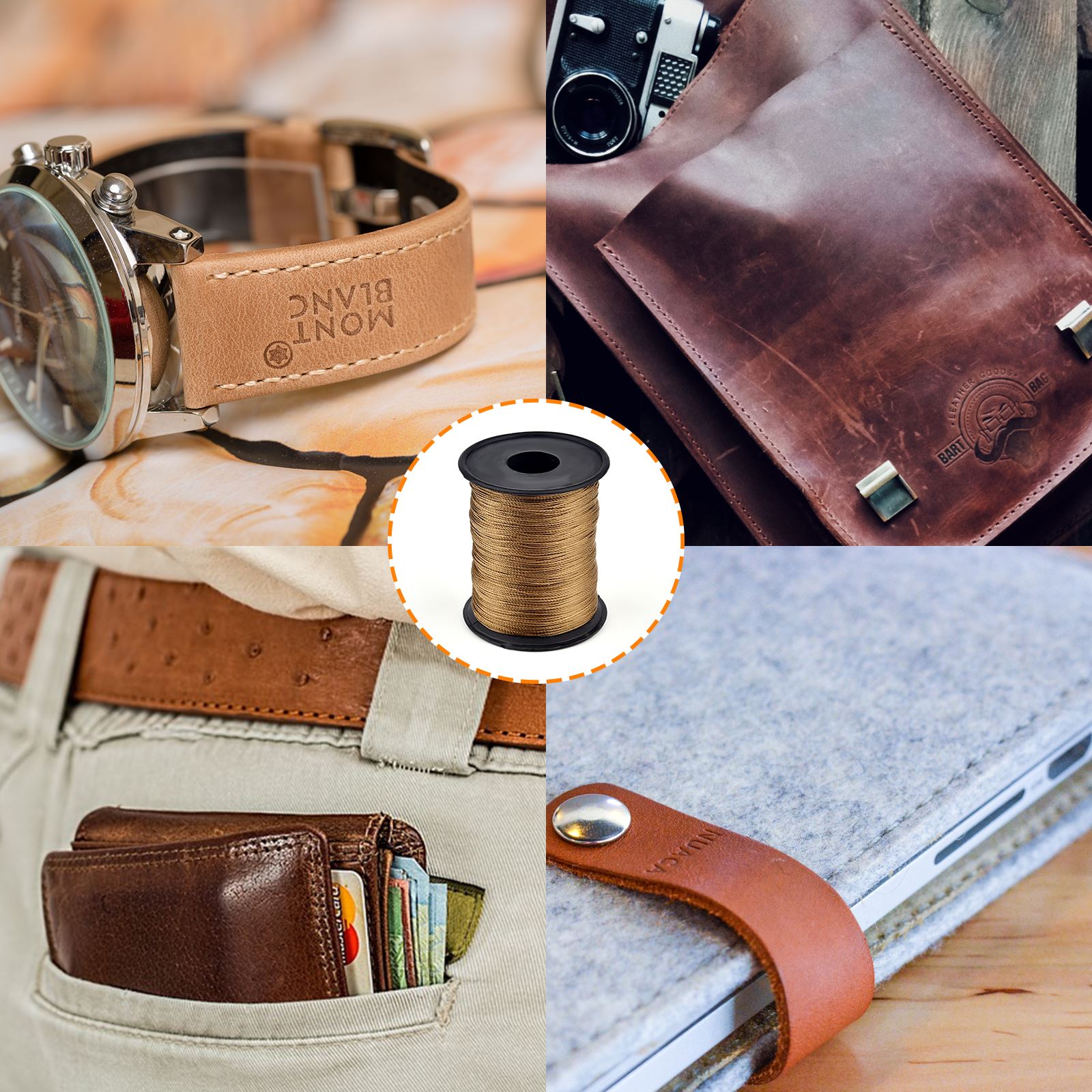 150M/Roll High Strength Nylon  - Leatherwork Roller reseña y precio