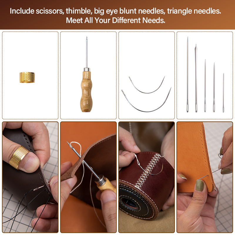 WUTA Leather Repair Kit Shoe S - Leatherwork Thread reseña y precio