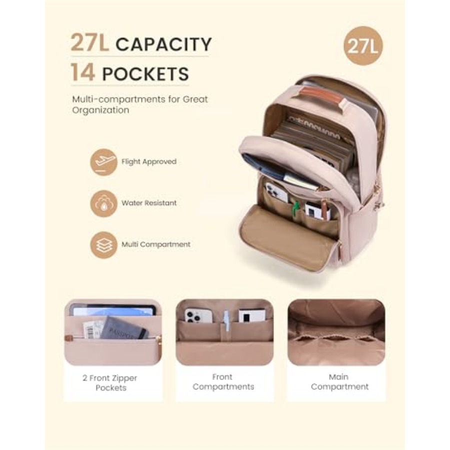 LOVEVOOK Laptop Backpack for W - Leatherworking Items reseña y precio