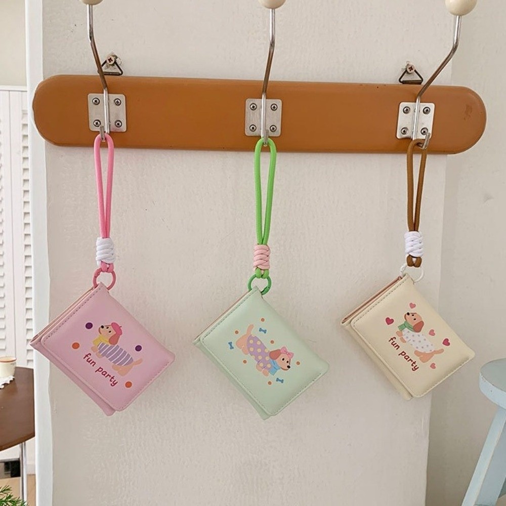 Card Pouch PU Dachshund Dog Wa - Leatherworking Items reseña y precio